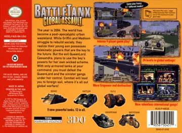 BattleTanx - Global Assault (USA) box cover back